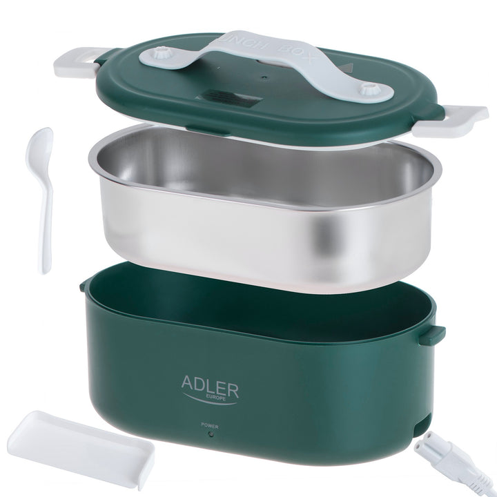 Heated food container 0.8 liters Adler AD 4505 green