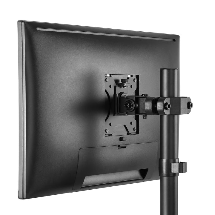 Maclean MC-983 LED LCD Monitor Pole Mount Bracket 8kg Holder Pipe Tube Diameter 28-60mm 17-32'' Screen