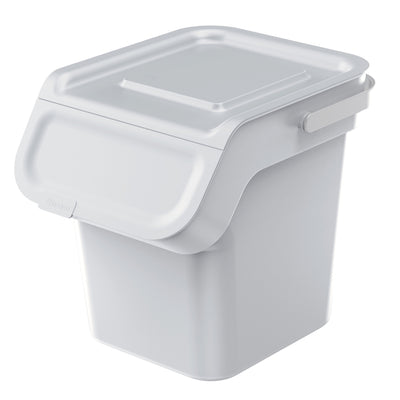 Keden trash garbage can, activated carbon filter, 20 liters, ash, Kaddi Q
