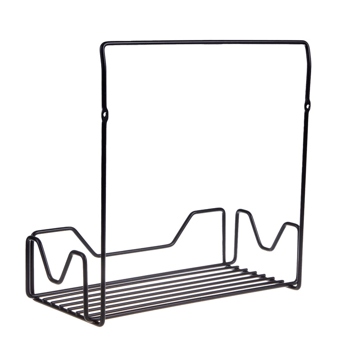 ABJ bathroom shelf, for bath utensils, wall-mounted, black