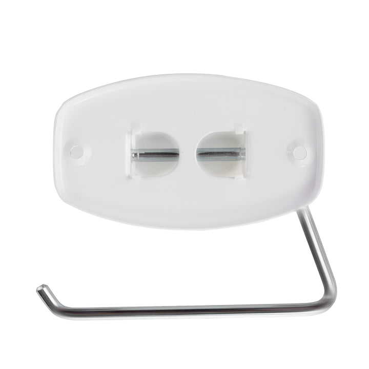 ABJ toilet paper holder, for bathroom, wall mounting, white color