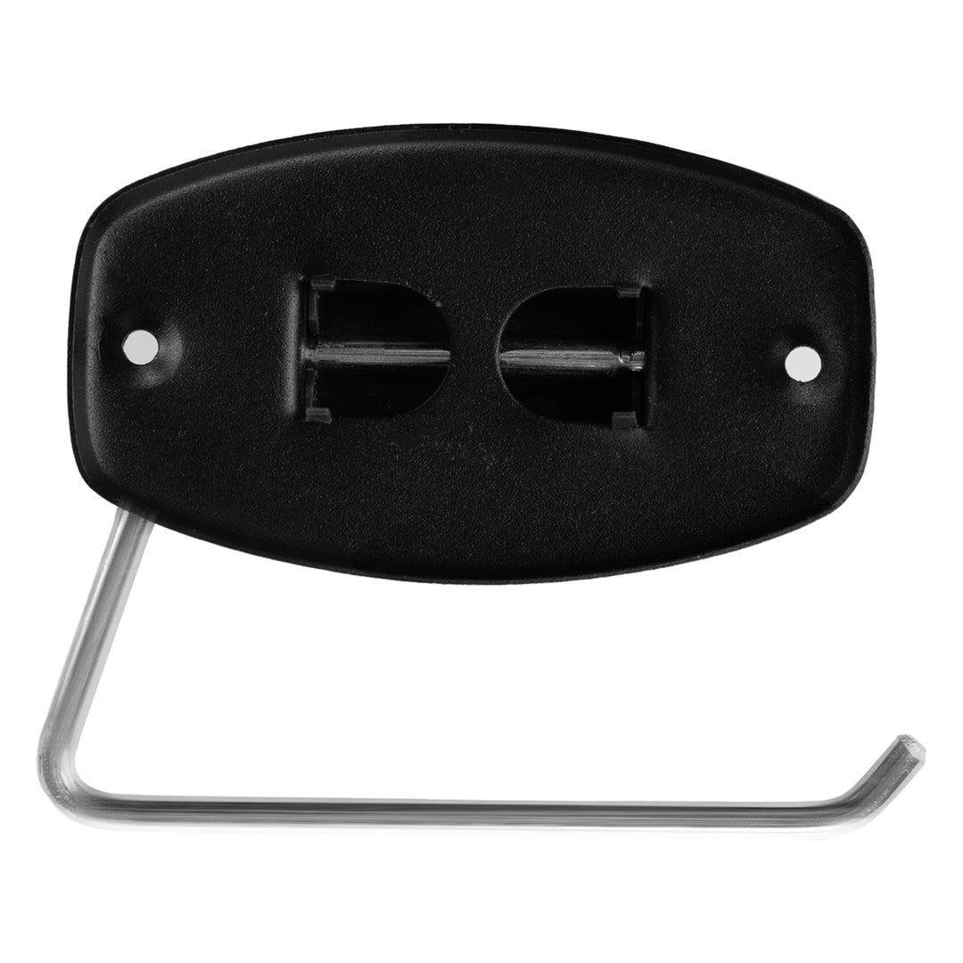 ABJ toilet paper holder, for bathroom, wall mounting, black color