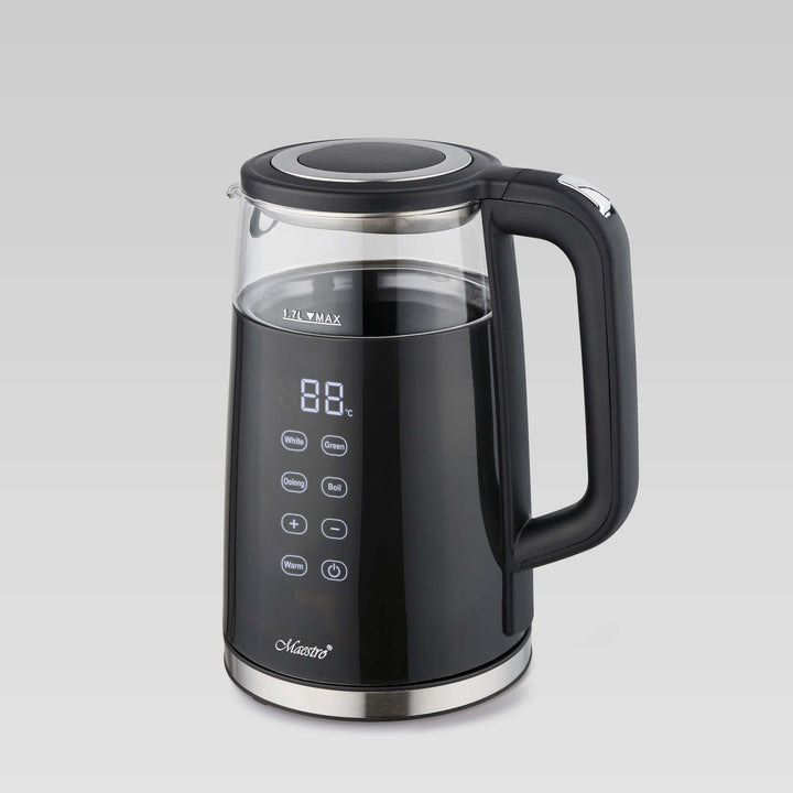 Maestro electric kettle, cordless, touch panel, 1.7L, 2200W, MR-049