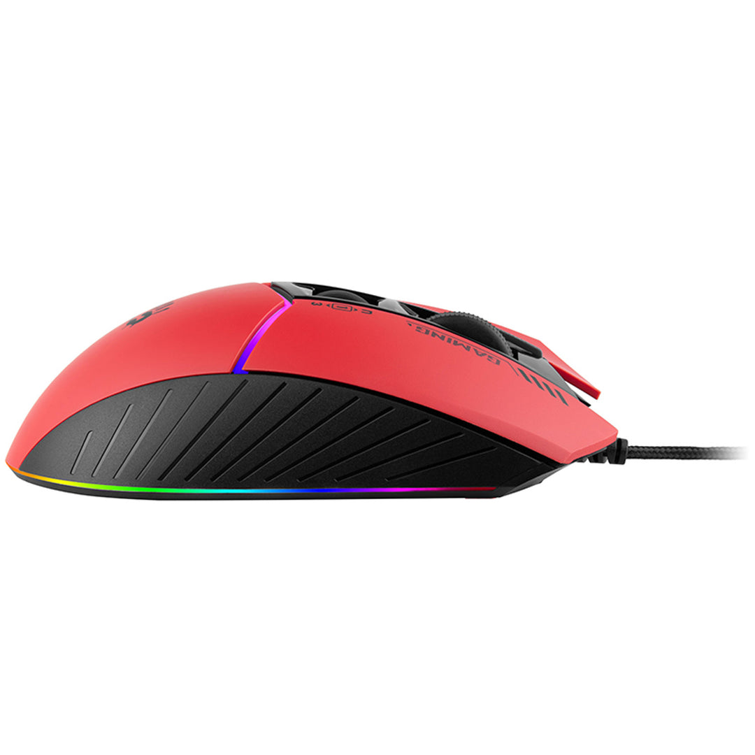 A4Tech Bloody Gaming Mouse USB RGB Red Adjustable DPI 100 - 12000 DPI 10 Buttons