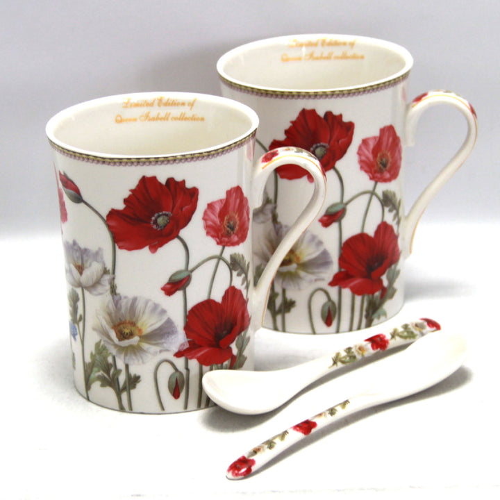 Queen Isabell coffee, tea gift mugs  W8PWH91-23687