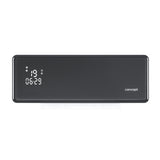 Concept QH4100 Smart Ceramic Air Curtain Heater 2000W Glass Panel Wall-mounted LED Display Remote Timer Grey WiFi 2.4GHz Smart App