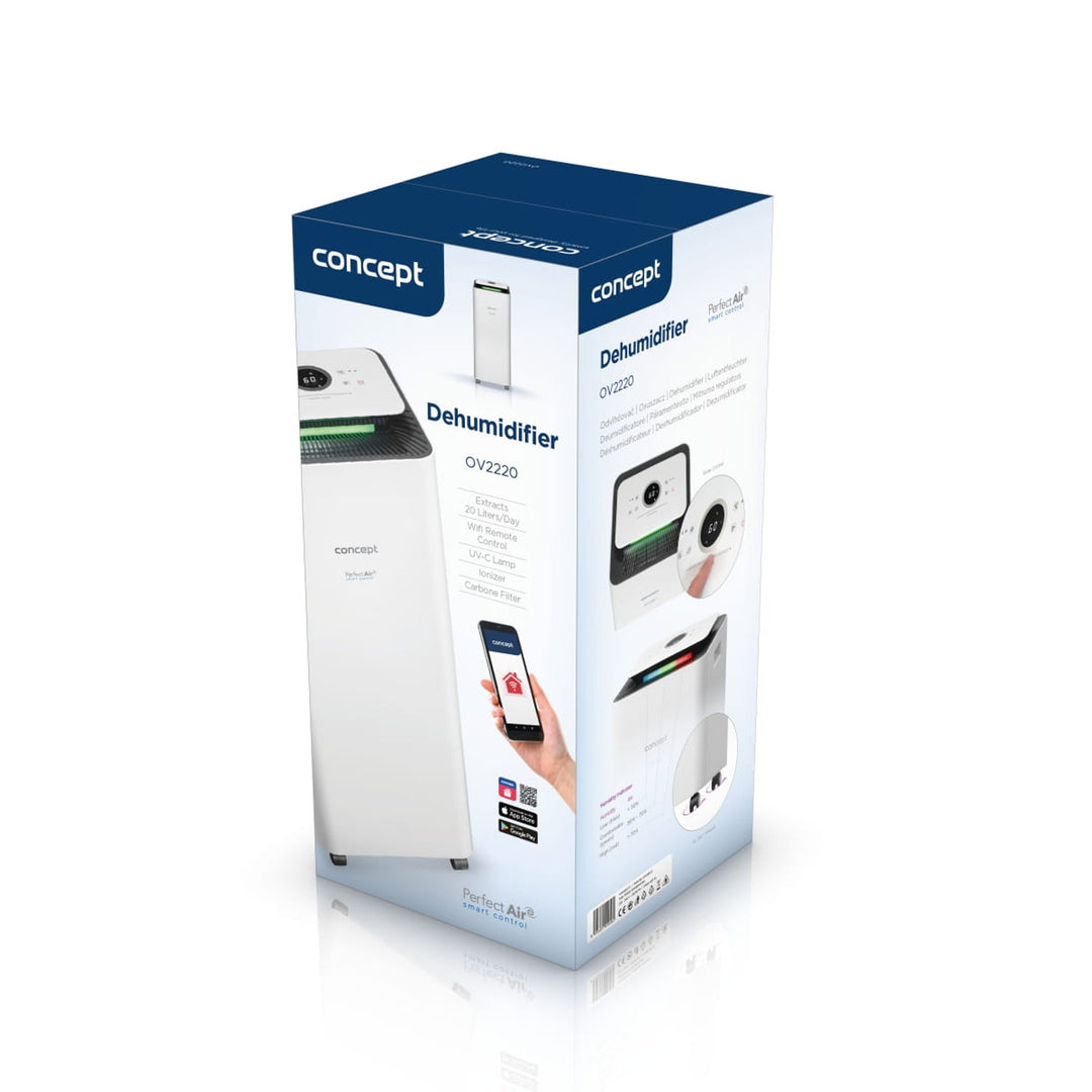 Smart Concept OV2220 Perfect Air Dehumidifier with Purifier