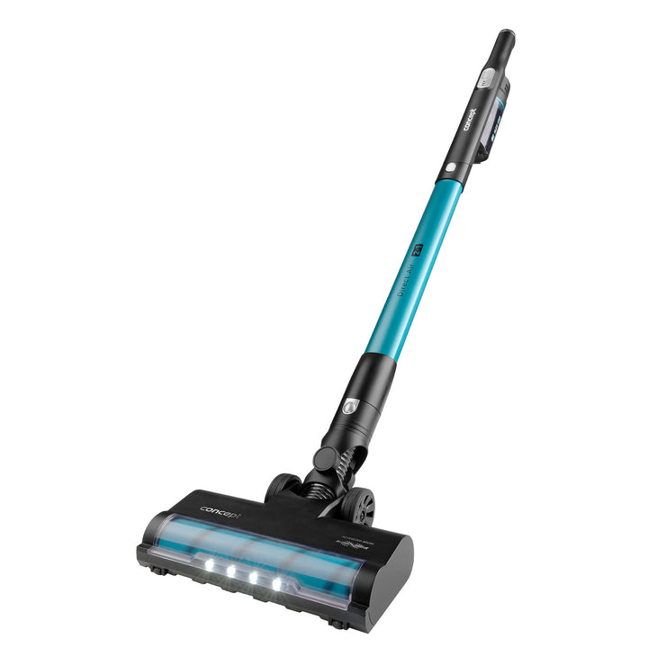 Concept Cordless Vacuum Cleaner Direct Air 14.8V Handheld Upright Microfiber Brush 2 Power Levels