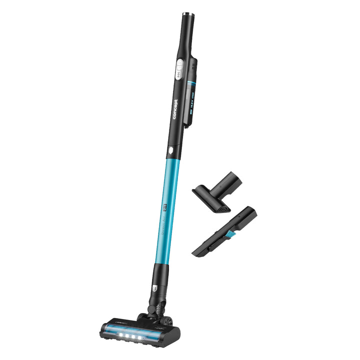 Concept Cordless Vacuum Cleaner Direct Air 14.8V Handheld Upright Microfiber Brush 2 Power Levels