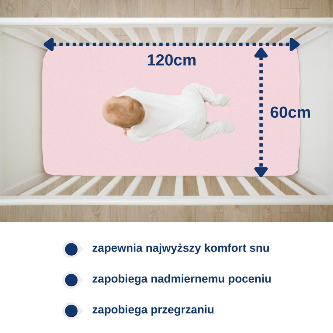 Bileog uiscedhíonach Snibbs, bándearg, 60x120 cm, T-SNI-100232