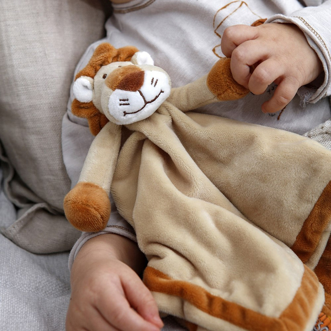 Diinglisar Cuddle-Blanket: Soft, Brown Lion, 35 cm, T-TED-01487 3. Pure Comfort!