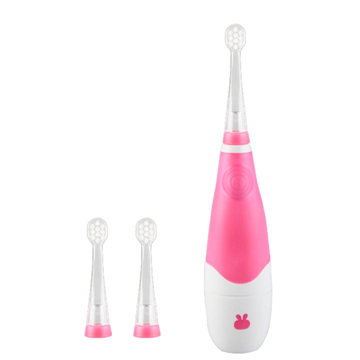 SEAGO children's sonic toothbrush, pink, 1xAAA 1.5V (not included), 4 tips, SG-902 Pink