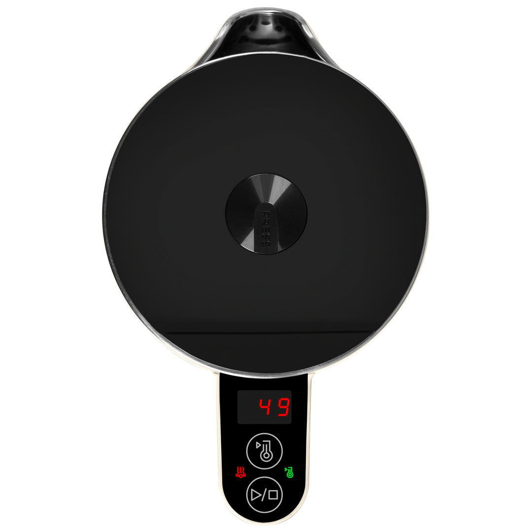 Concept Norwood RK3305 Stainless Steel Kettle Temperature Control Keep Warm 1.5L 1850-2200W Dark Grey