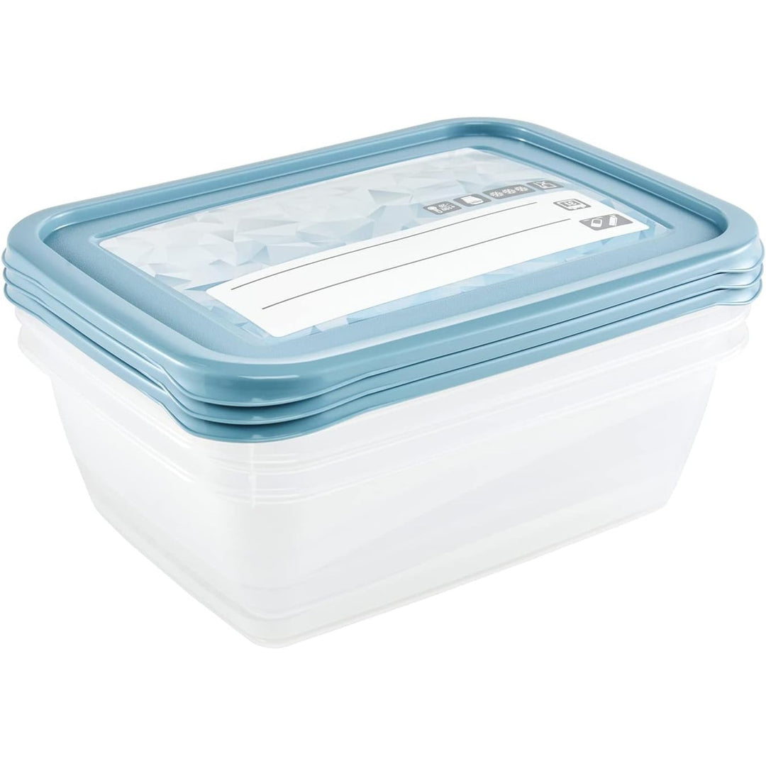 Set of 3 1250 ml Mia Magic Ice food containers Keeeper