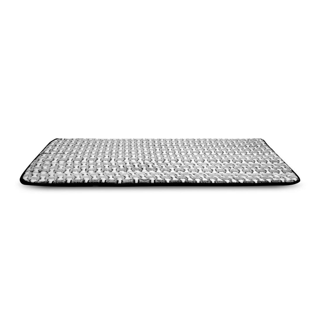 AIO MATAPOL50/70KOS Dog Bed Pet Mat Non-Slip Soft Fleece 50x70 cm, Grey,