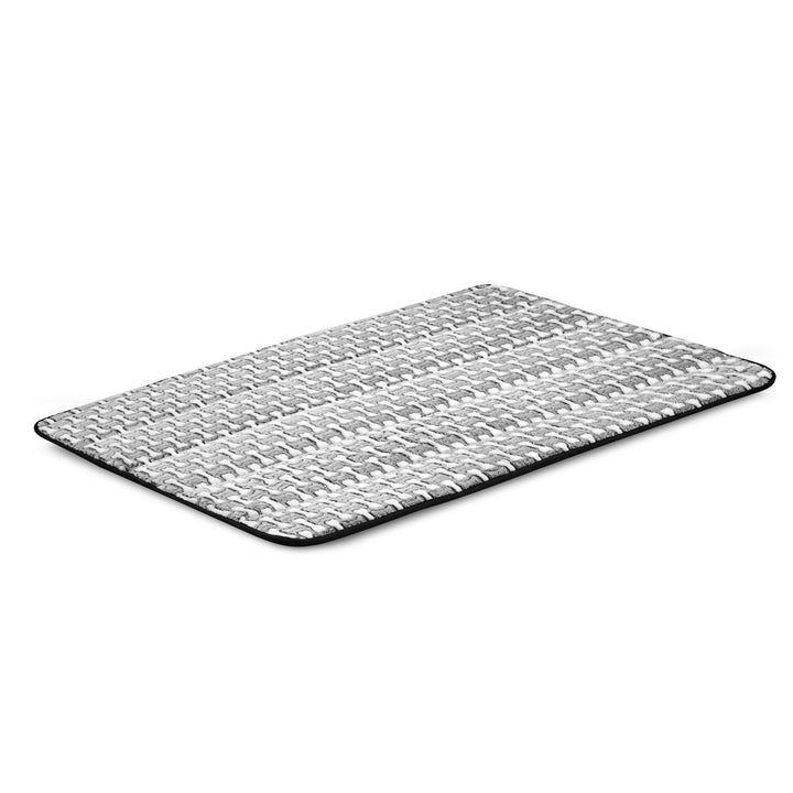 AIO MATAPOL50/70KOS Dog Bed Pet Mat Non-Slip Soft Fleece 50x70 cm, Grey,