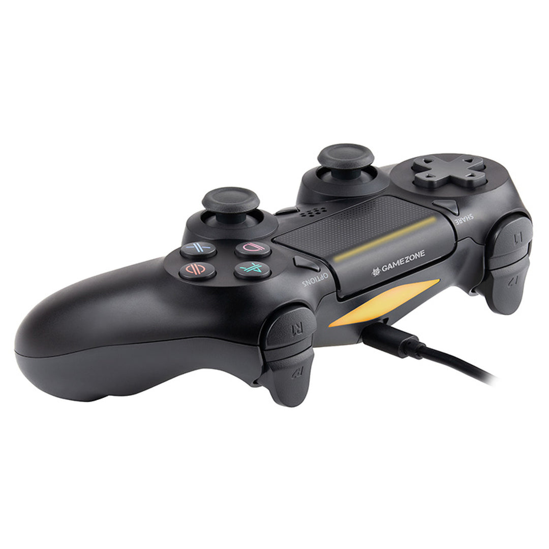 Tracer Shogun Pro Wired Gamepad Controller Wireless PS4 / Wired PC PS3 4-Way Vibrating 16 Buttons