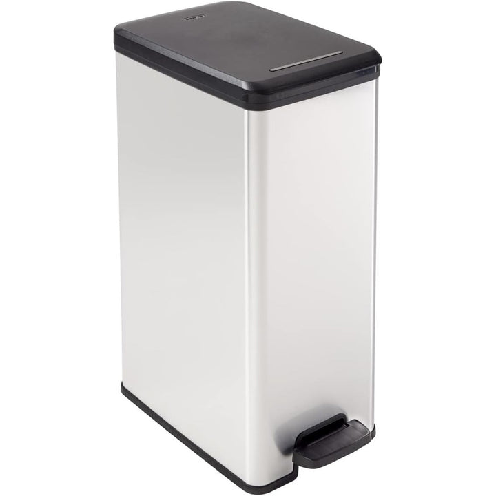 Curver rubbish bin, with pedal, capacity 40l, Slim Bin