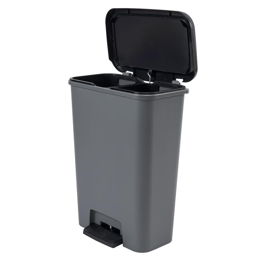 Curver rubbish bin, with pedal, capacity 2x23 l, Compatta Duo