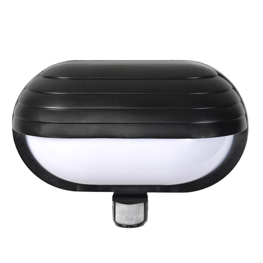 Maclean MCE33B wall luminaire, with PIR sensor, max. 60W, 180° + LED 6W