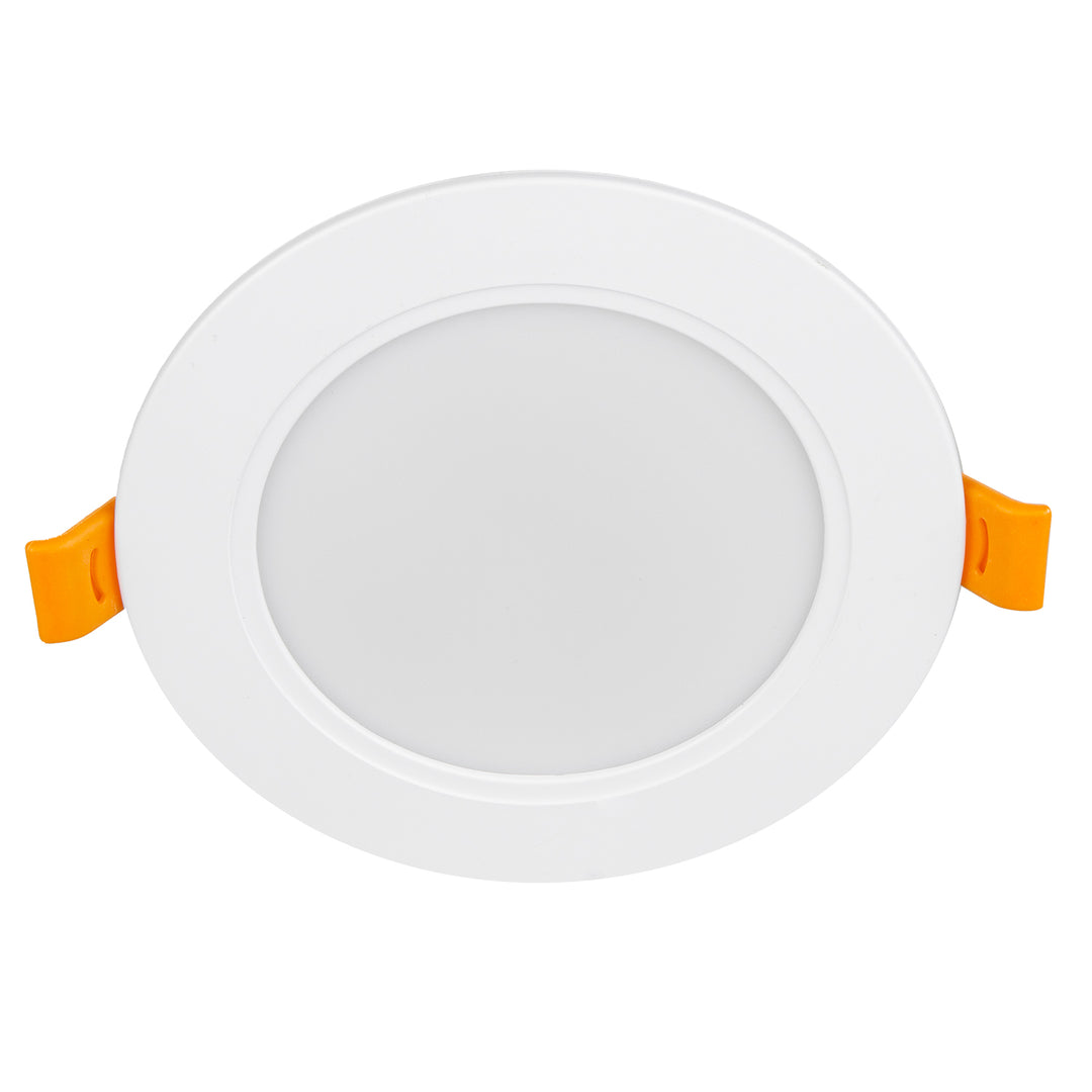 Maclean MCE371 R LED ceiling panel, flush mount SLIM, 9W, Neutral White 4000K, 120*26mm, 900lm + Maclean MCE376 R surface adapter