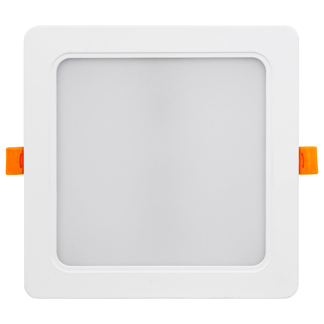 Maclean MCE374 S LED ceiling panel, flush-mounted SLIM, 18W, Neutral White 4000K, 170*170*26mm, 1800lm + Maclean MCE379 S surface adapter