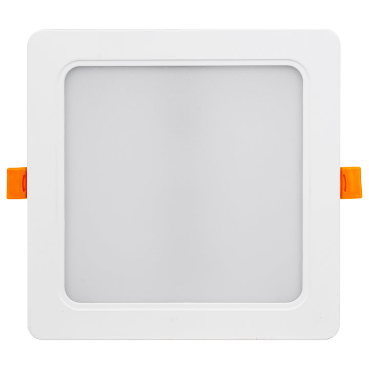 Maclean MCE374 S 5x LED ceiling panel, flush mounted SLIM, 18W, Neutral White 4000K, 170*170*26mm, 1800lm + Maclean MCE379 S 5 x surface adapter