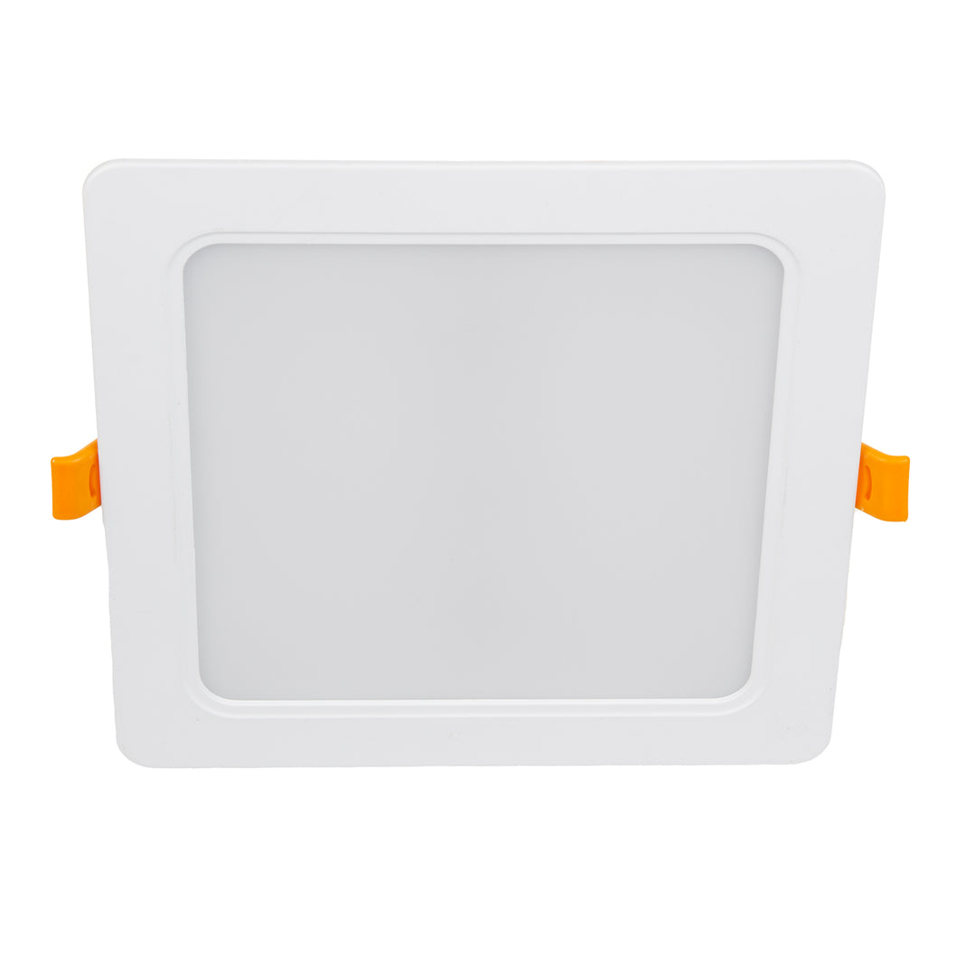 Maclean MCE374 S 5x LED ceiling panel, flush mounted SLIM, 18W, Neutral White 4000K, 170*170*26mm, 1800lm + Maclean MCE379 S 5 x surface adapter