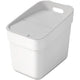 Curver Ready to Collect Sorting Waste Bin 20L White Garbage Can Stackable Recycling Segregation Ergonomic Handle