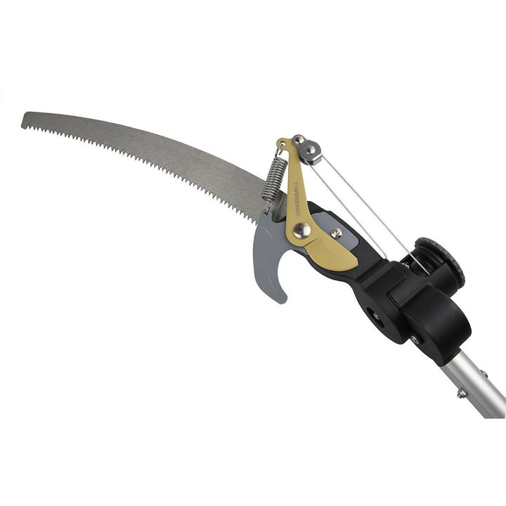 Greenmill UP6605T Manual Pole Saw Secateurs Telescopic Head Long Distance Pruners Track