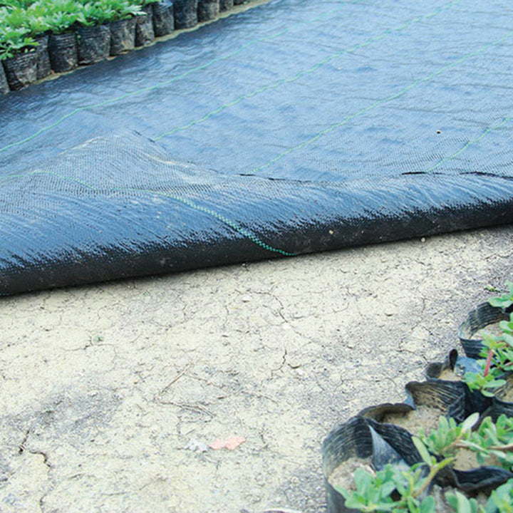 Greenmill GR1016 Agrotextile for Garden Anti-weed Mulching Mat Nursery Mat 100g, 1x5m, Black