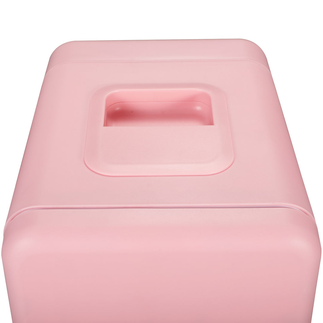 Adler AD 8084 portable refrigerator, cooling and heating, for home and car, 4L, pink