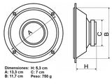 Car speakers Peiying PY-1310C 13cm 60W original