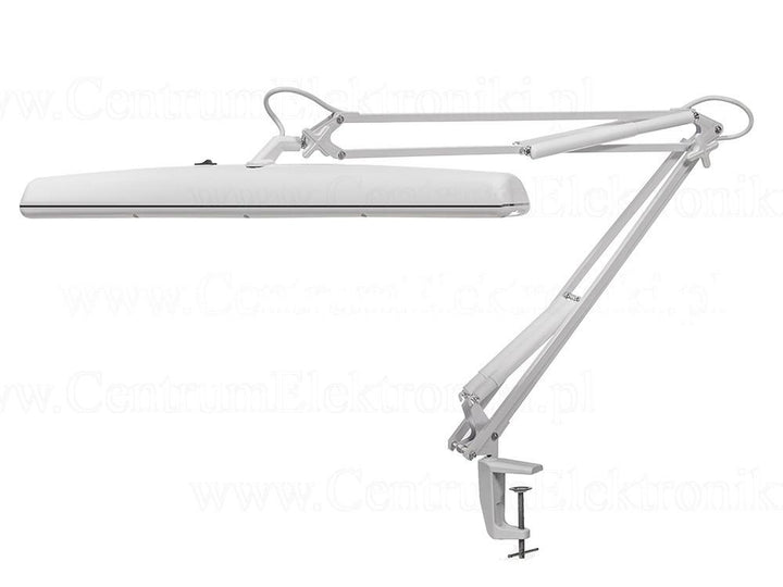 Velleman VTLAMP6 Cosmetic Lamp Desk Table Mount Light Adjustable Arm Office Beauty Salon White