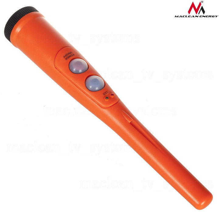 Brathadóir Miotail Maclean MCE120 Uiscedhíonach LED Chreathadh Fuaime Comharthaíocht Flashlight Pro Pointeoir