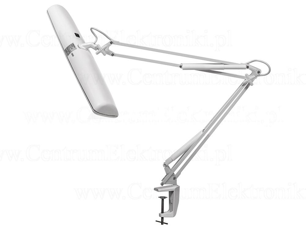 Velleman VTLAMP6 Cosmetic Lamp Desk Table Mount Light Adjustable Arm Office Beauty Salon White