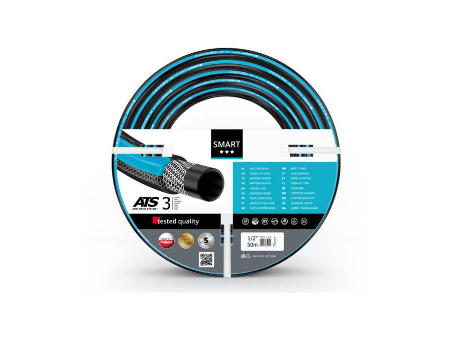 Cellfast Smart ATS 1/2" 3-ply garden hose 25m
