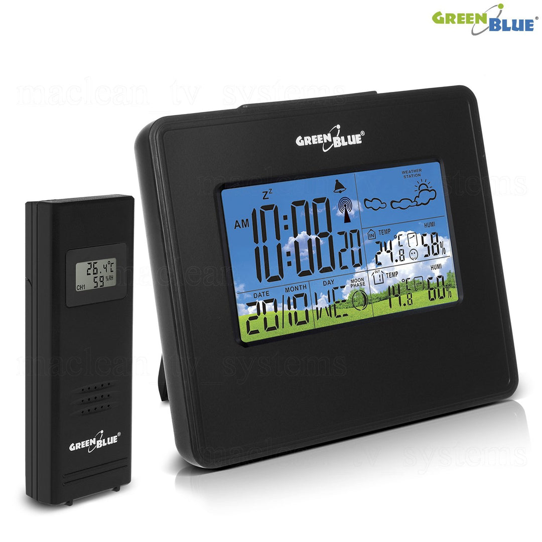 GreenBlue GB146W Wireless Weather Station With External Sensor