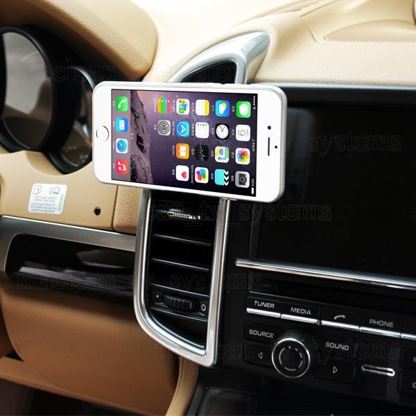 Maclean MC-746 Magnetic Car Mobile Phone Holder Comfort Series, Air Vent Mount, Aluminum