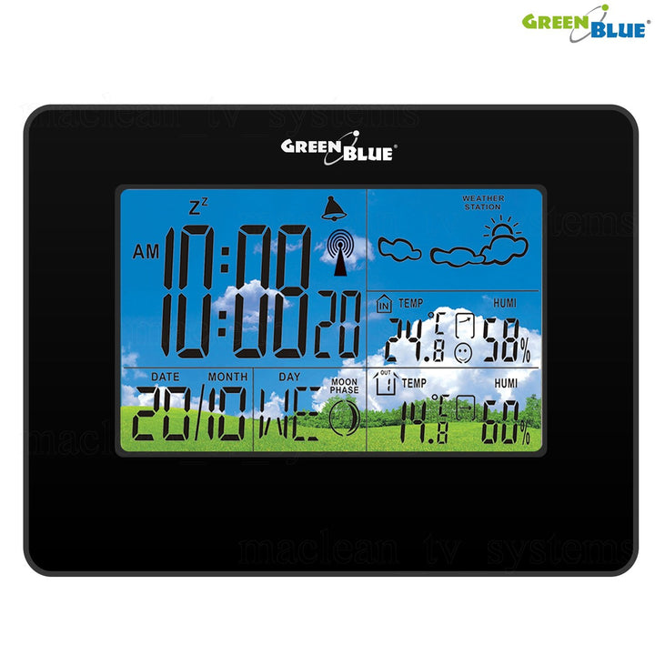 GreenBlue GB146W Wireless Weather Station With External Sensor