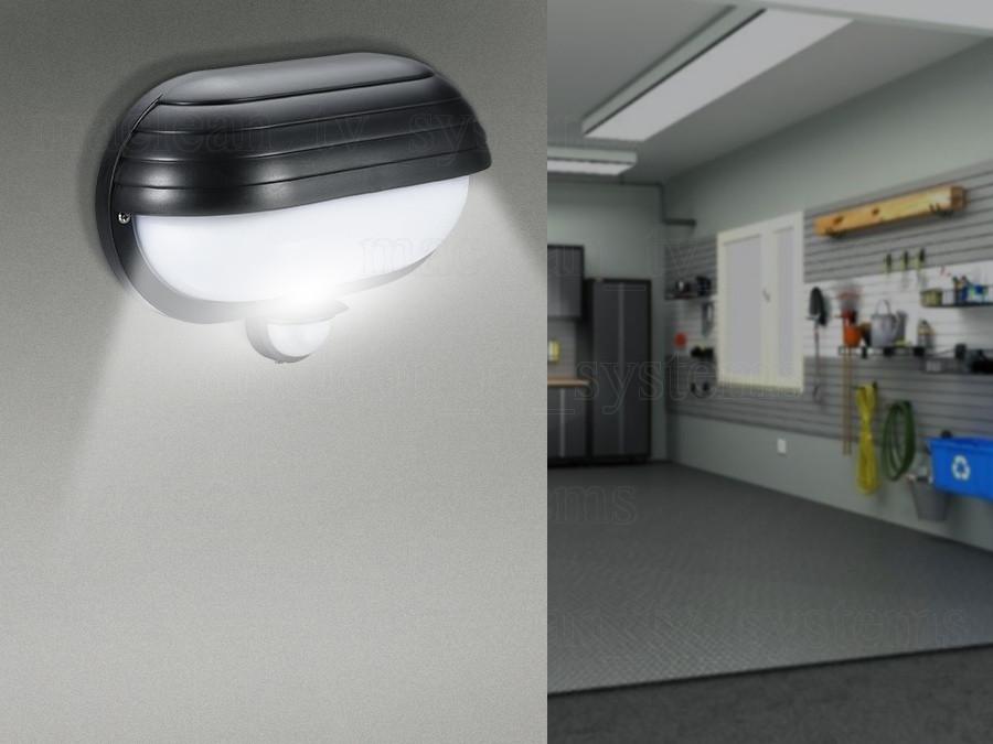 Maclean Wall Sconce, with PIR Sensor, max. 60W, 180°, MCE33B