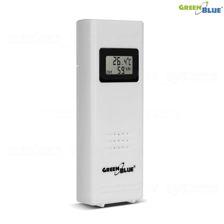 GreenBlue GB146W Wireless Weather Station With External Sensor