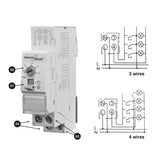 GreenBlue DIN rail staircase automatic, adjustment 30s-10m, max 2300 W, GB114