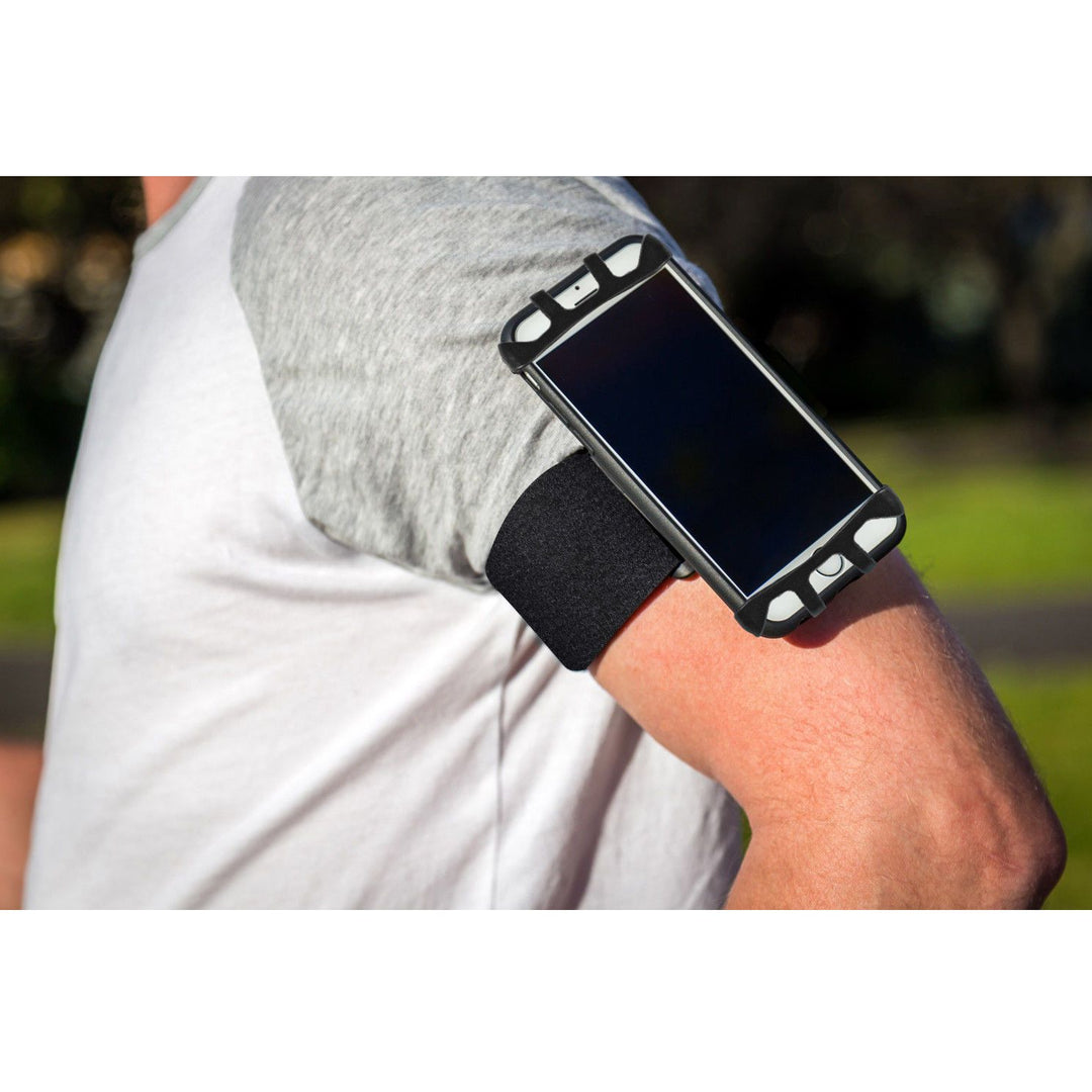 Maclean MC-786 Universal Phone Armband Holder for Sports, Rotating, for 4-6" Mobile Phones, Solid