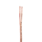 Maclean MCTV-510 Speaker Cable Audio 2 x 1,5mm2 25m OFC CCA Transparent Flexible Car Home
