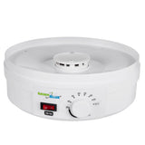 GreenBlue GB190 Food Dehydrator Fruit Vegetable 250W- 5 Trays - 35 to 70°C Temperature Control Adjustable