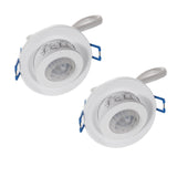 Maclean MCE143 Double Infrared Motion Sensor Detector PIR 2 PCS Automatic Universal 8m