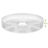 GreenBlue GB190 Food Dehydrator Fruit Vegetable 250W- 5 Trays - 35 to 70°C Temperature Control Adjustable