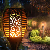 GreenBlue GB156 TrueFlame Solar Torch Light With Flickering Flame