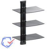 Maclean MC-664 Adjustment DVD Wall Mount Triple 8kg 5mm